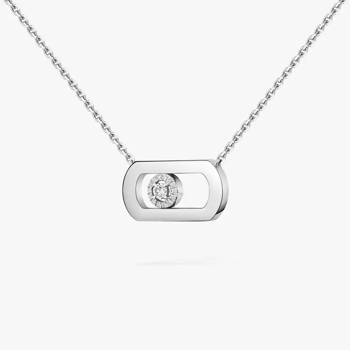 [NOBLE AURA]So Move Diamond Necklace in Gold