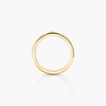[NOBLE AURA]Move Joaillerie Pave_ Diamond Wedding Ring