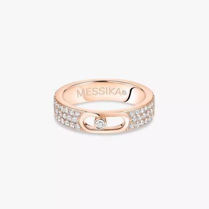 [NOBLE AURA]Move Joaillerie Pave_ Diamond Wedding Ring