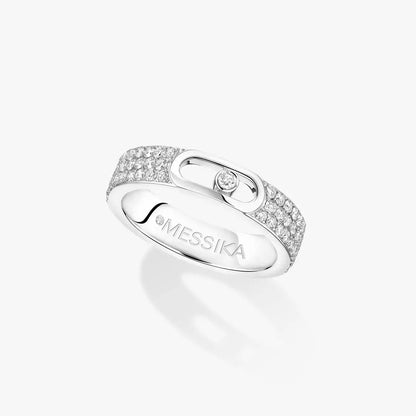[NOBLE AURA]Move Joaillerie Pave_ Diamond Wedding Ring