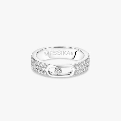 [NOBLE AURA]Move Joaillerie Pave_ Diamond Wedding Ring