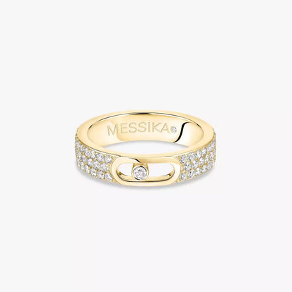 [NOBLE AURA]Move Joaillerie Pave_ Diamond Wedding Ring
