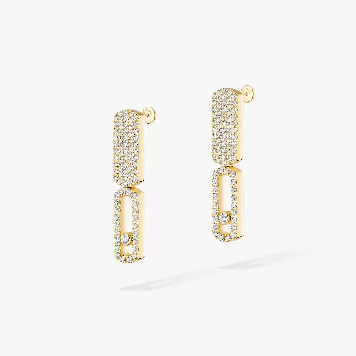 [NOBLE AURA]Imperial Move SM Diamond Earrings