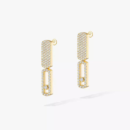 [NOBLE AURA]Imperial Move SM Diamond Earrings