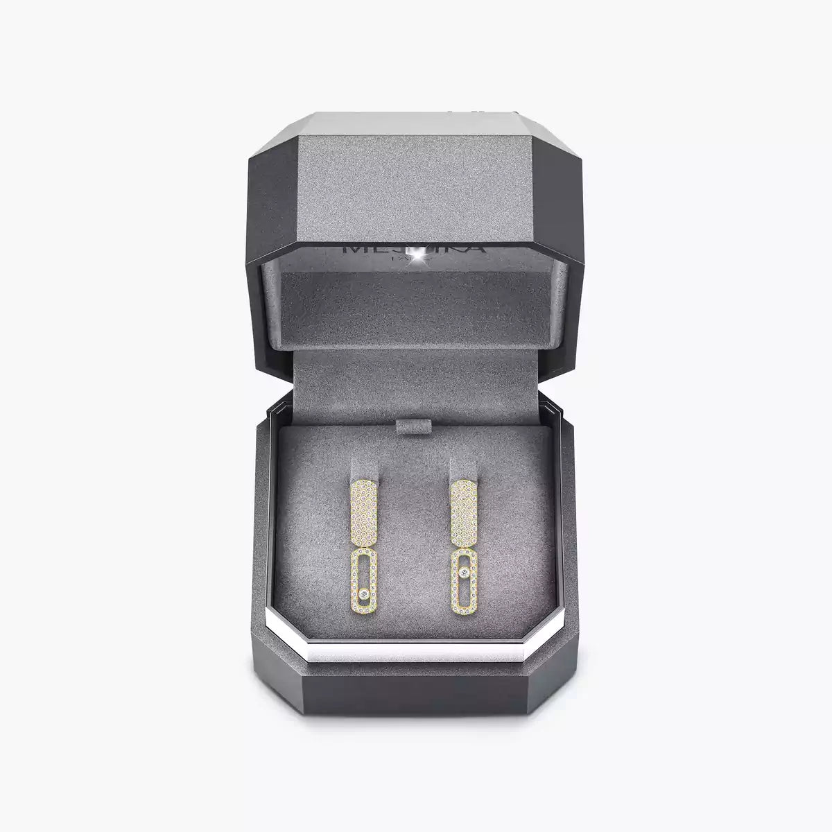[NOBLE AURA]Imperial Move SM Diamond Earrings