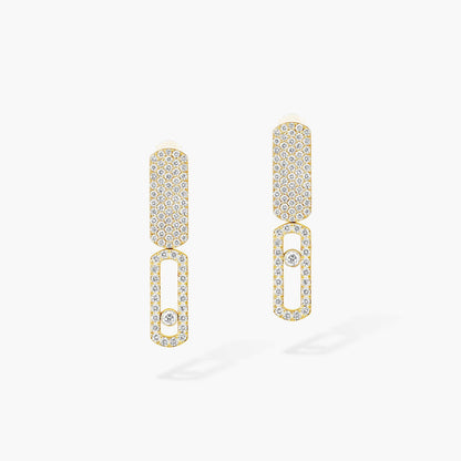 [NOBLE AURA]Imperial Move SM Diamond Earrings