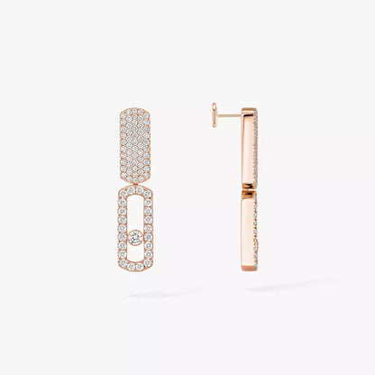 [NOBLE AURA]Imperial Move SM Diamond Earrings