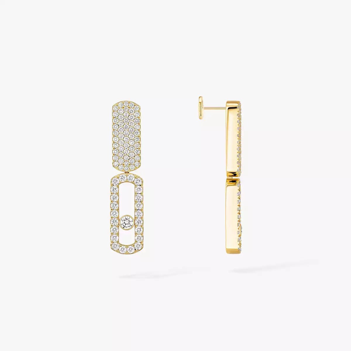 [NOBLE AURA]Imperial Move SM Diamond Earrings