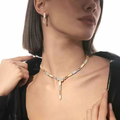 [NOBLE AURA]Imperial Move SM Diamond Earrings