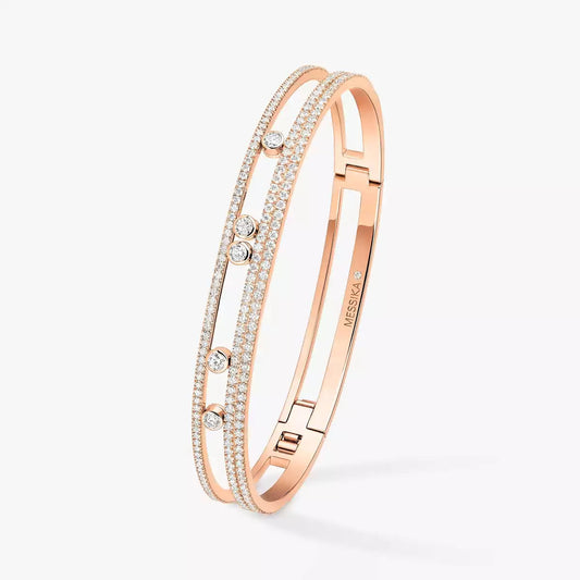 [NOBLE AURA]Move Romane pavé bangle