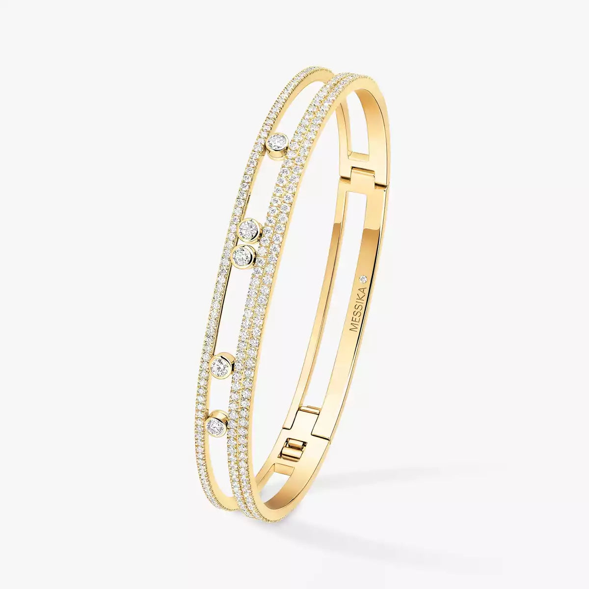 [NOBLE AURA]Move Romane pavé bangle
