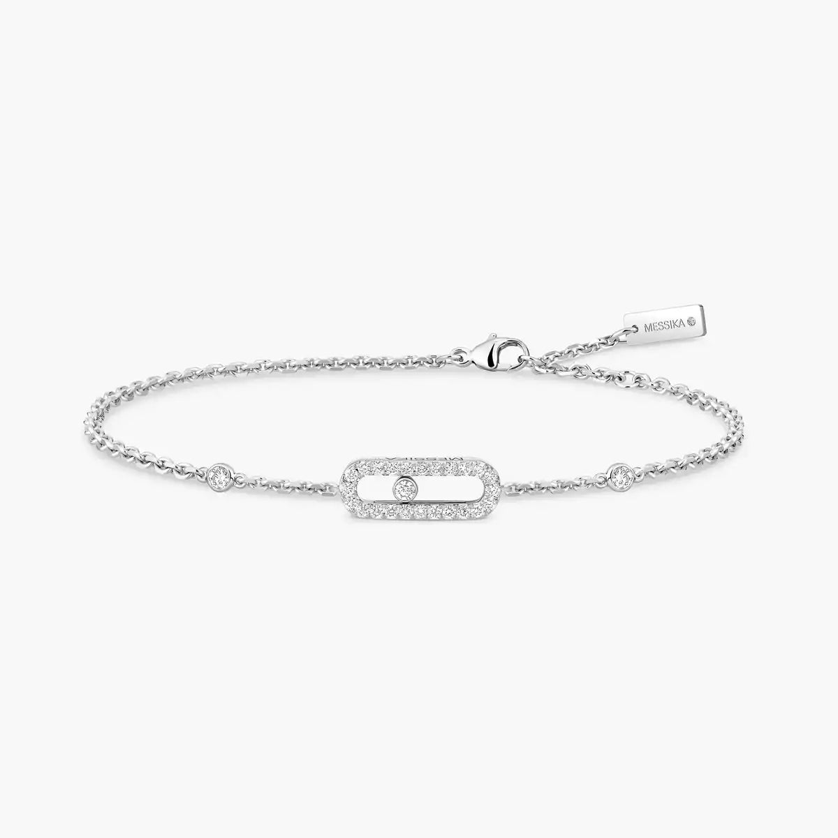 [NOBLE AURA]Move Uno Diamond Bracelet