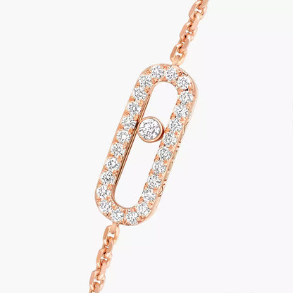 [NOBLE AURA]Move Uno Diamond Bracelet