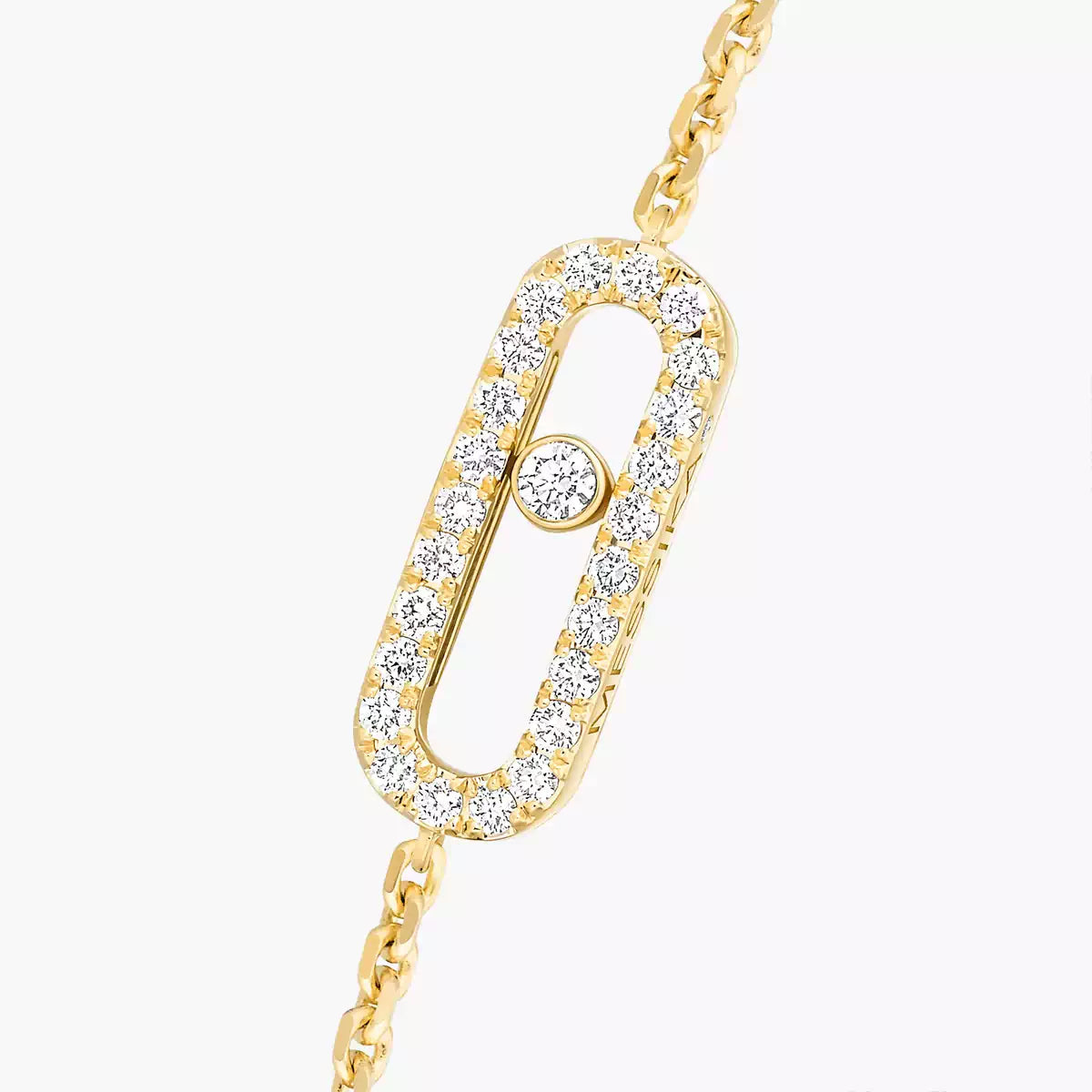 [NOBLE AURA]Move Uno Diamond Bracelet