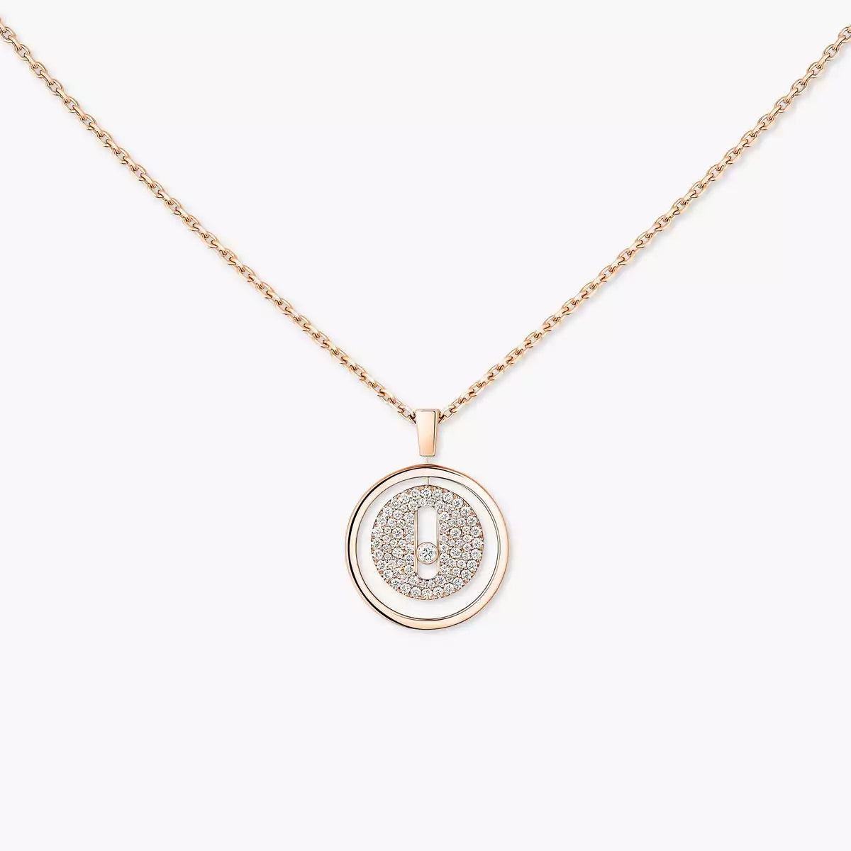[NOBLE AURA] Lucky Move Diamond Necklace