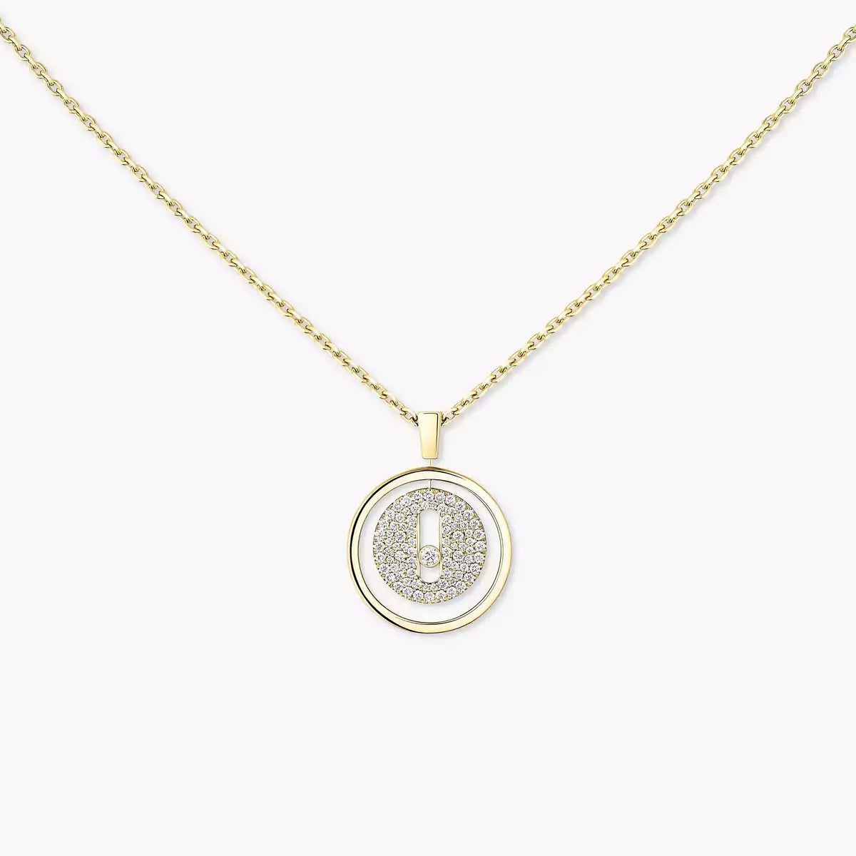 [NOBLE AURA] Lucky Move Diamond Necklace