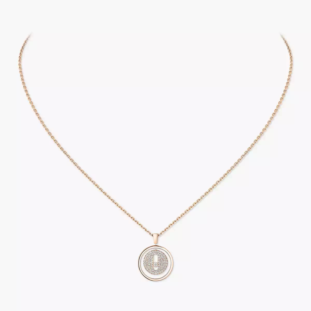 [NOBLE AURA] Lucky Move Diamond Necklace