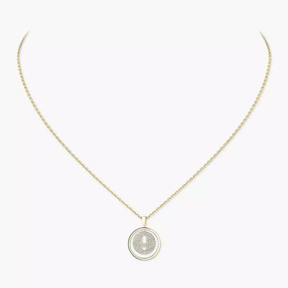 [NOBLE AURA] Lucky Move Diamond Necklace