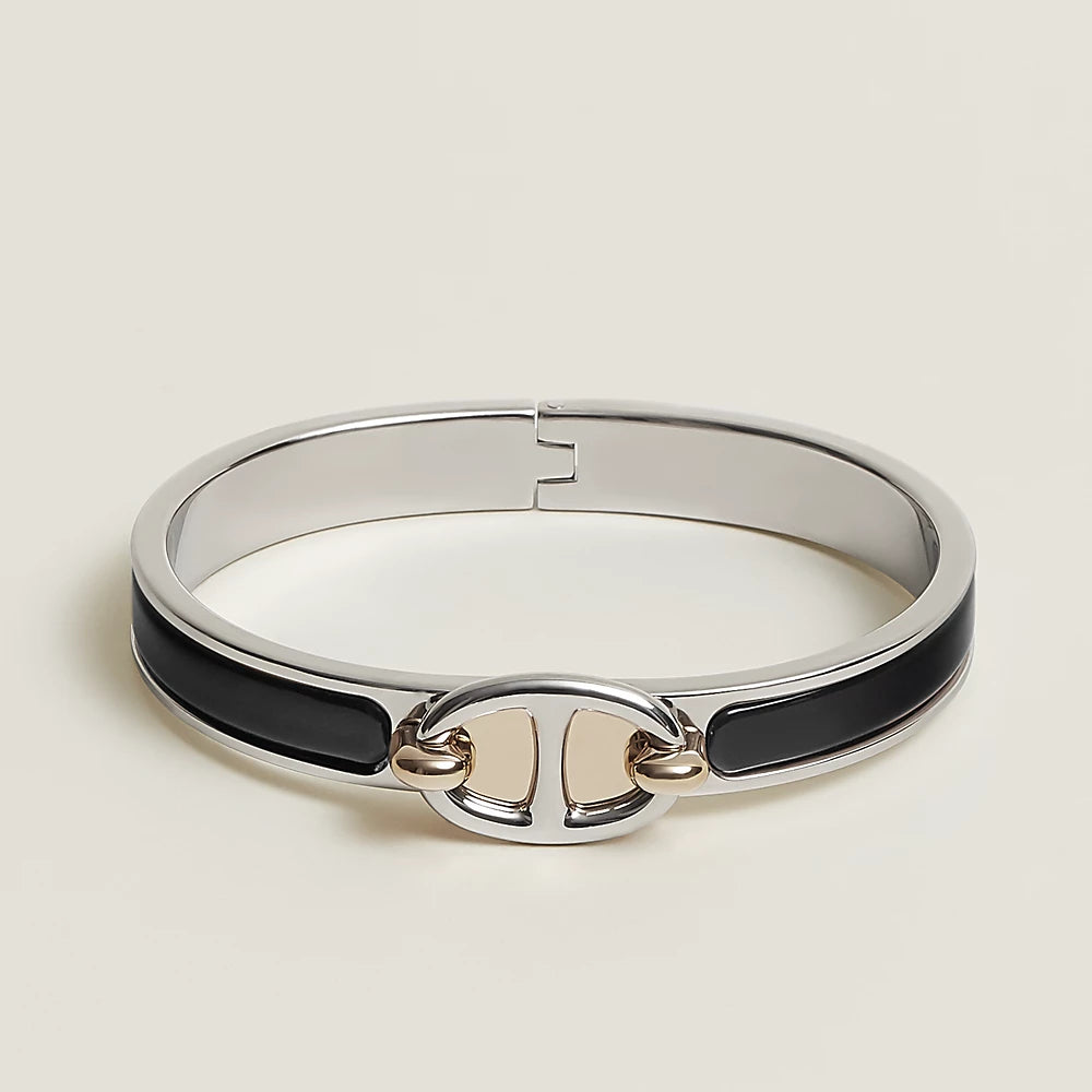 [NOBLE AURA]CLIC CHAINE SILVER BRACELET