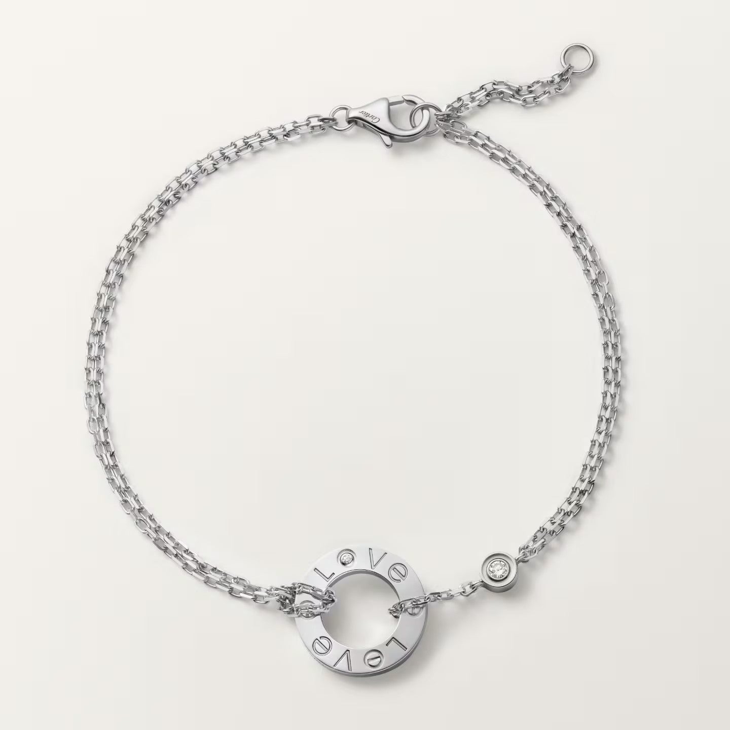 [NOBLE AURA] LOVE BRACELET 2 DIAMOND