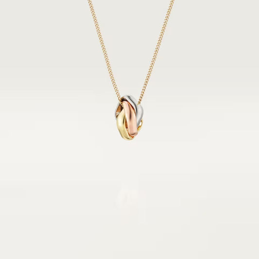 [NOBLE AURA] TRINITY CUSHION NECKLACE COLLECTION