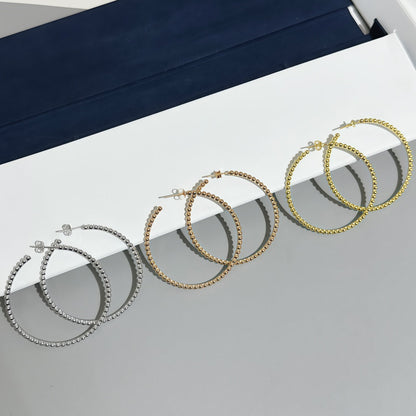 [NOBLE AURA] SMOOTH BEAD STUD EARRINGS