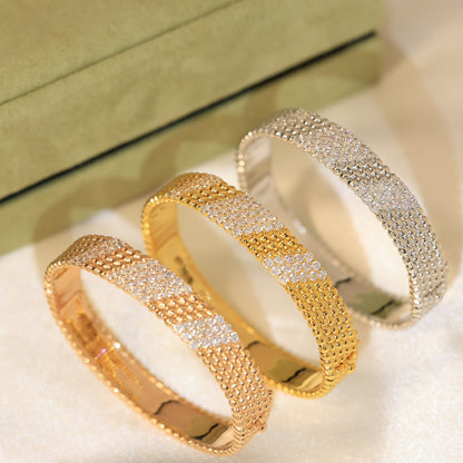 [NOBLE AURA]  FIVE-ROW DIAMOND BRACELET