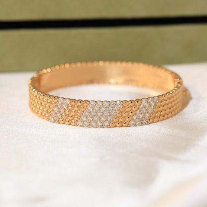 [NOBLE AURA]  FIVE-ROW DIAMOND BRACELET