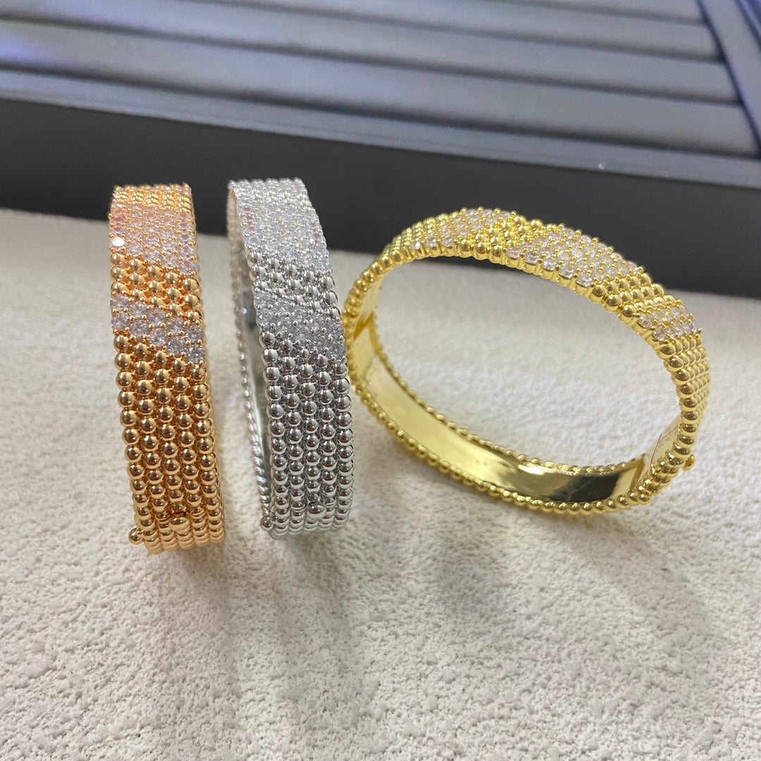 [NOBLE AURA]  FIVE-ROW DIAMOND BRACELET