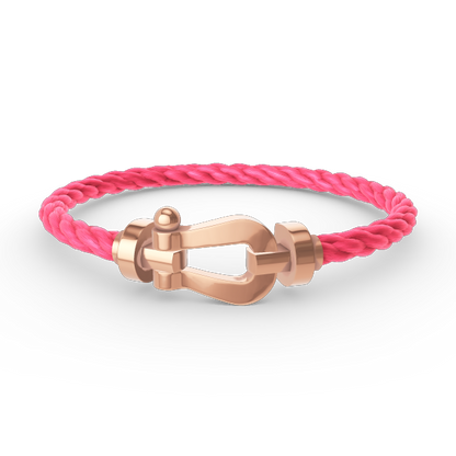 [NOBLE AURA]FORCE LARGE HORSESHOE NO DIAMOND BRACELET ROSE GOLD