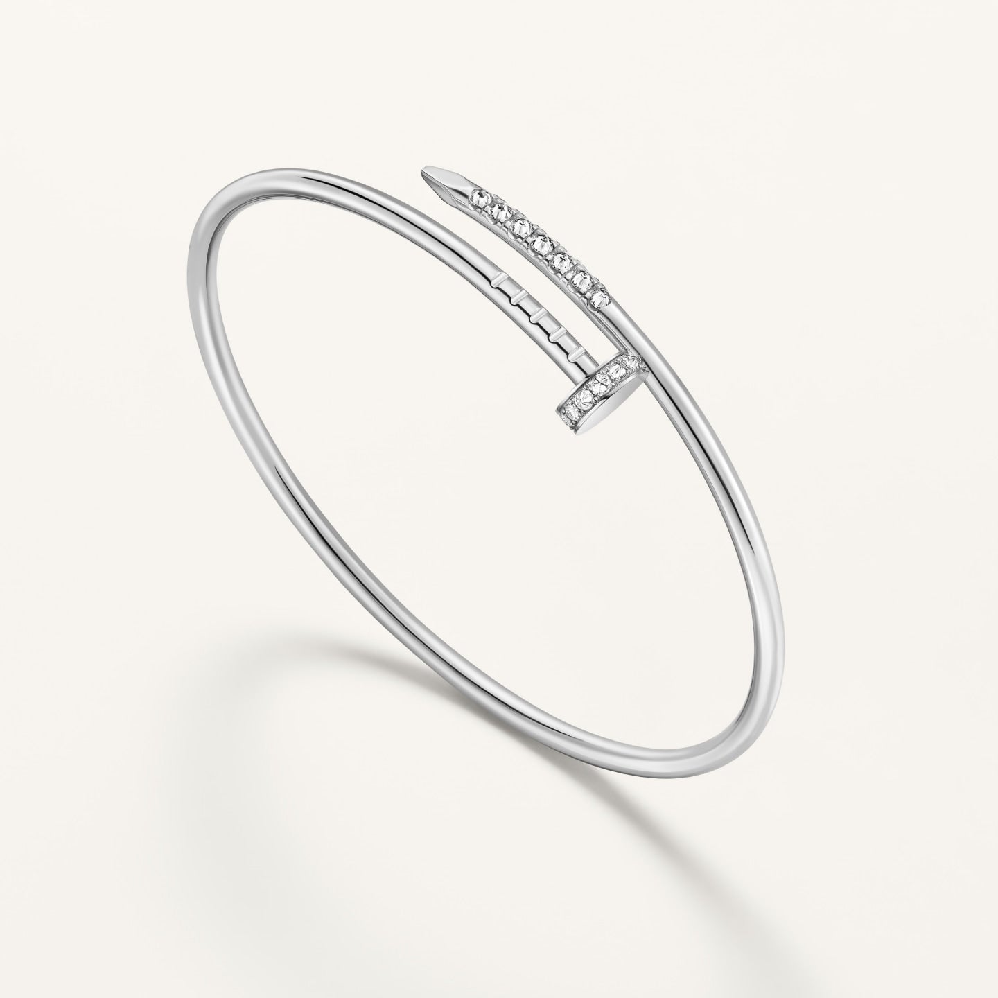 [NOBLE AURA] JUSTE BRACELET 2.5MM DIAMONDS NEW
