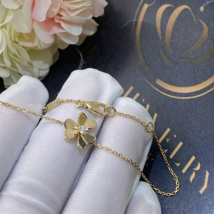 [NOBLE AURA]FRIVOLE GOLD FLOWER BRACELET
