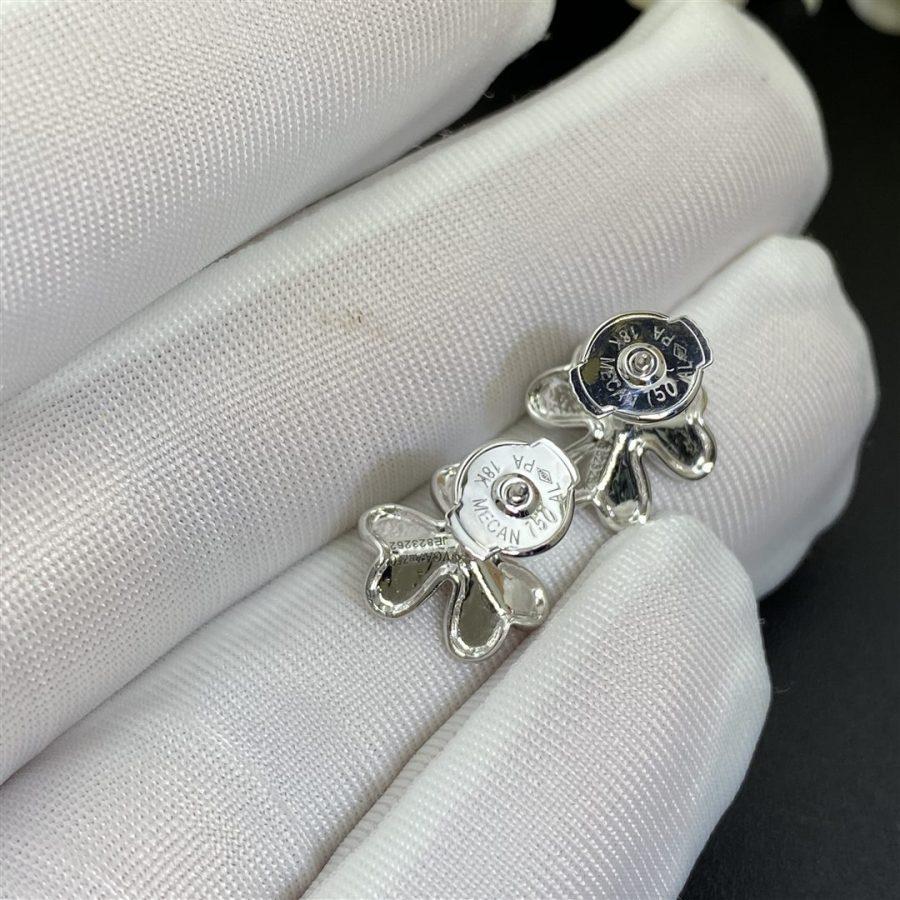 [NOBLE AURA]FRIVOLE MINI SILVER FLOWER EARRINGS