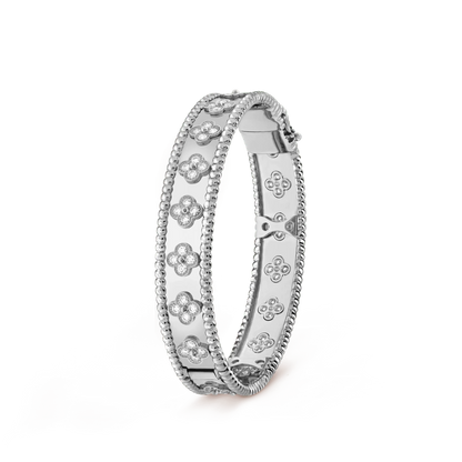 [NOBLE AURA]CLOVER BRACELET 8MM DIAMONDS