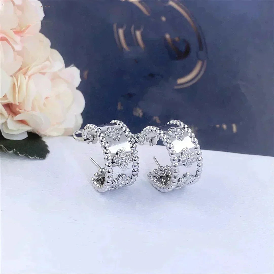 [NOBLE AURA]PERLEE DIAMOND EARRINGS