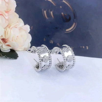 [NOBLE AURA]PERLEE DIAMOND EARRINGS