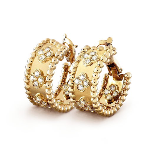 [NOBLE AURA]PERLEE DIAMOND EARRINGS