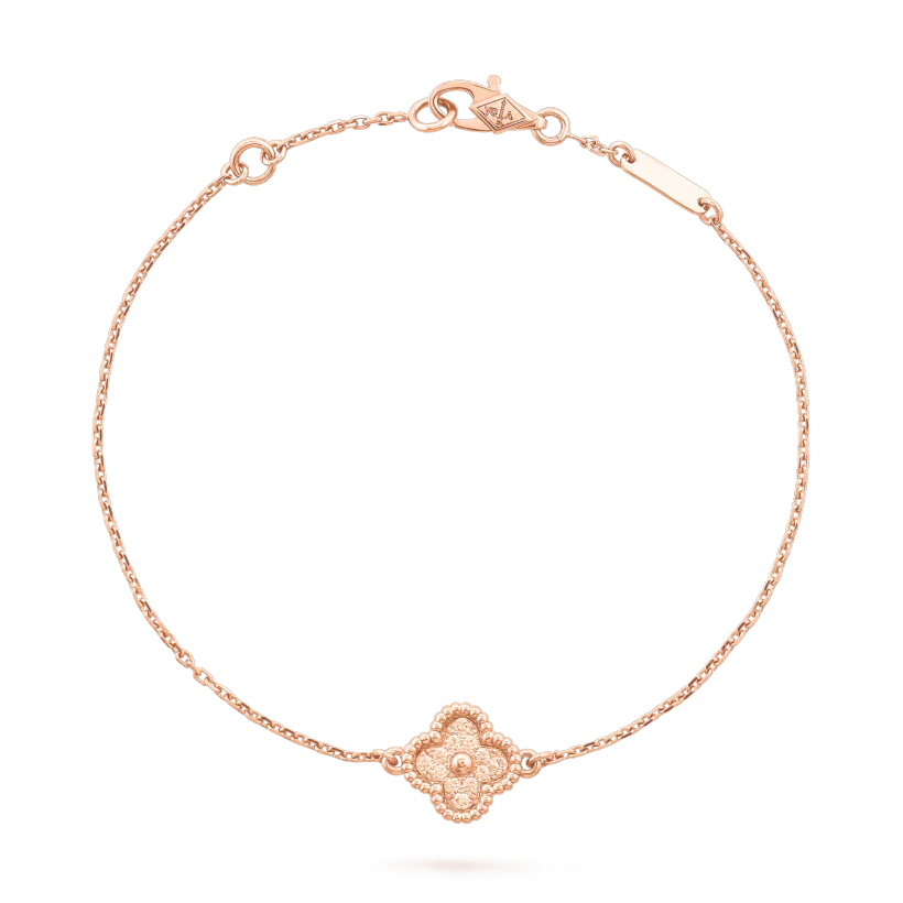 [NOBLE AURA]CLOVER SINGLE FLOWER BRACELET