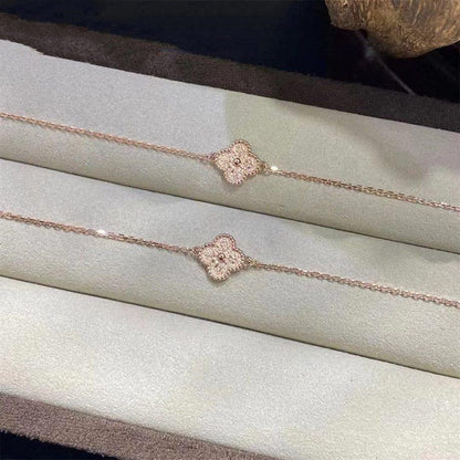 [NOBLE AURA]CLOVER SINGLE FLOWER BRACELET