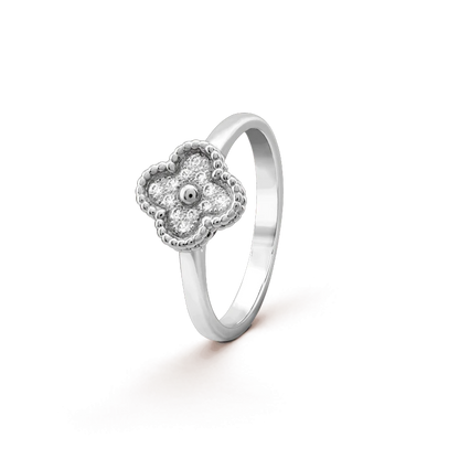 [NOBLE AURA]CLOVER DIAMOND RING