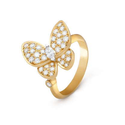 [NOBLE AURA]BUTTERFLY DIAMOND RING