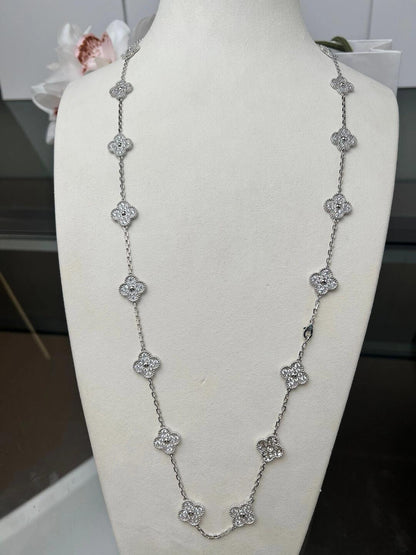 [NOBLE AURA]CLOVER 20 MOTIFS DIAMOND SILVER