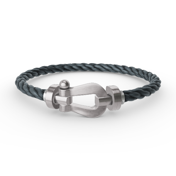 [NOBLE AURA]FORCE LARGE HORSESHOE NO DIAMOND BRACELET SILVER