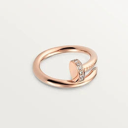 [NOBLE AURA]JUSTE RING 2.65MM PINK GOLD DIAMOND